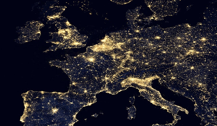 Map of Europe