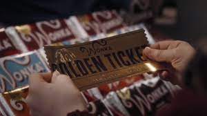 Willy Wonka's golden ticket