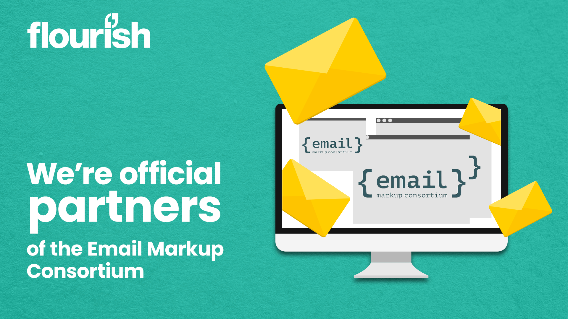 We're official partners of the Email Markup Consortium